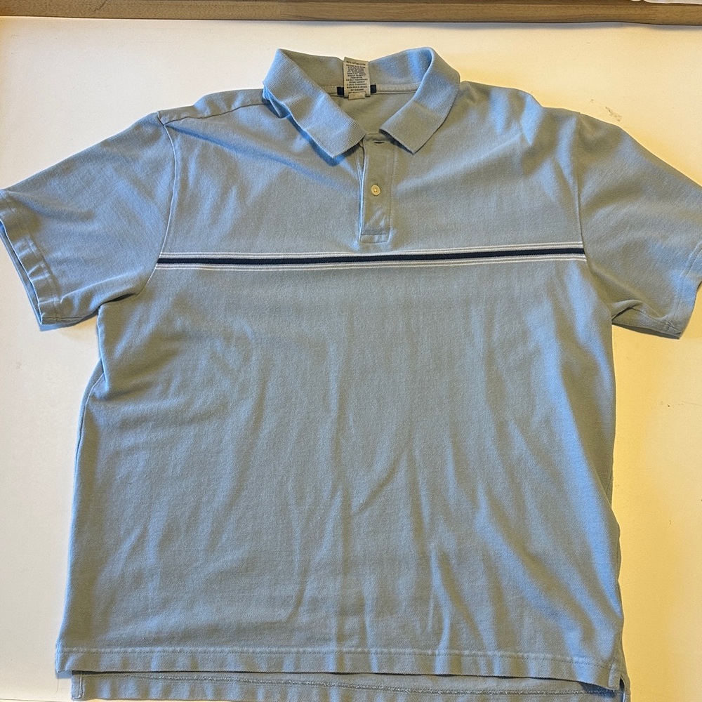 Old Navy Light Blue Polo Shirt